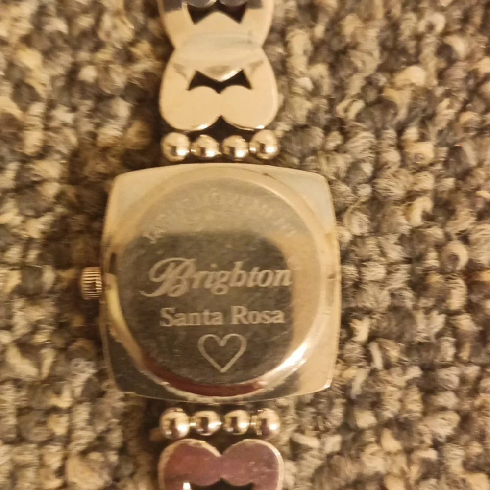 Brighton Vintage Santa Rosa silver tone women's watch